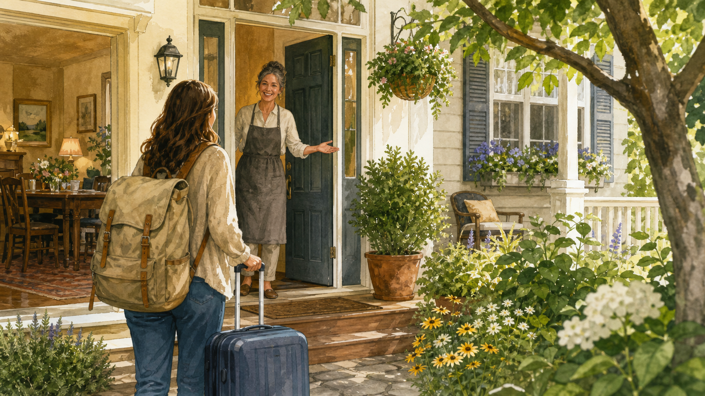 Editorial overview for What to Expect on Your First Bed-and-Breakfast Stay
